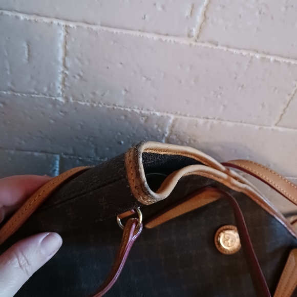 Rioni brown leather handbag purse - Picture 9 of 13